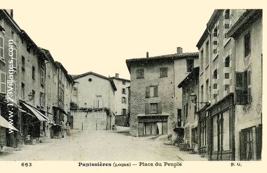 Carte postale de Panissières