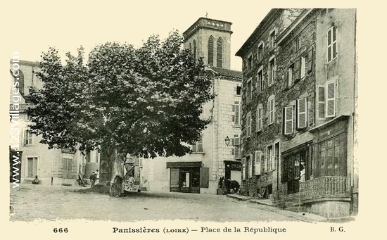 Carte postale de Panissières