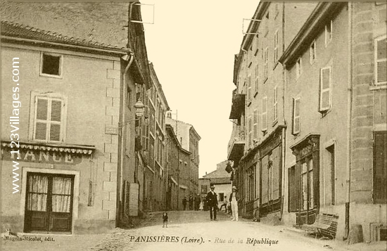 Carte postale de Panissières