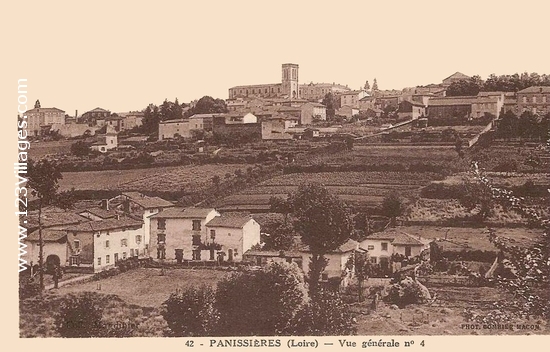 Carte postale de Panissières