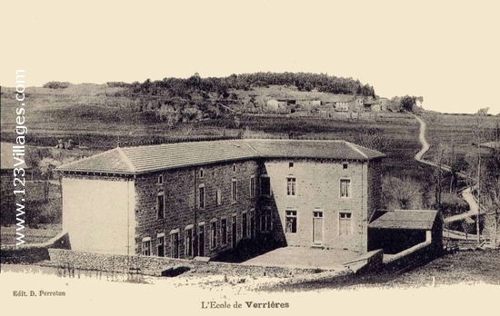 Carte postale de Verrières-en-Forez