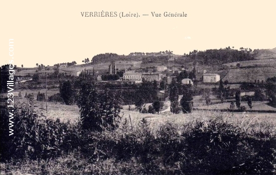 Carte postale de Verrières-en-Forez