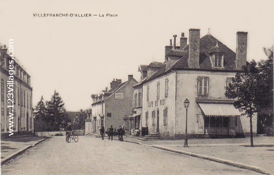 Carte postale de Villefranche-d Allier