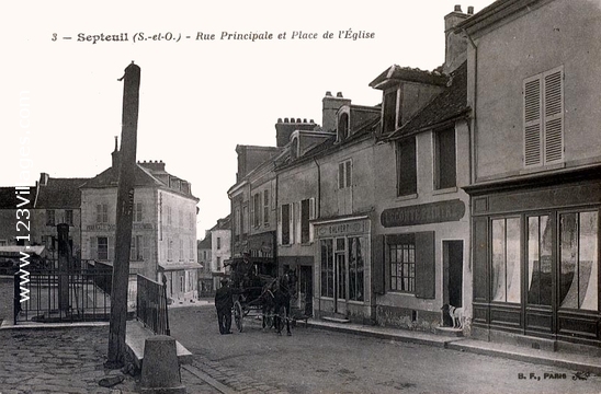 Carte postale de Septeuil