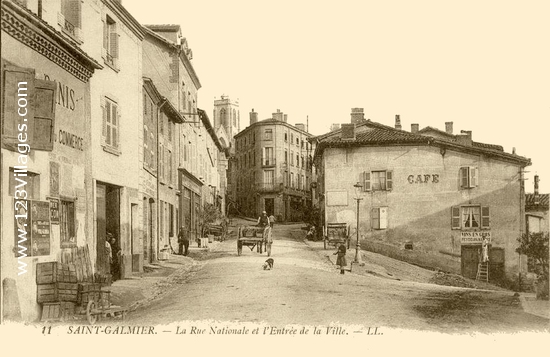 Carte postale de Saint-Galmier