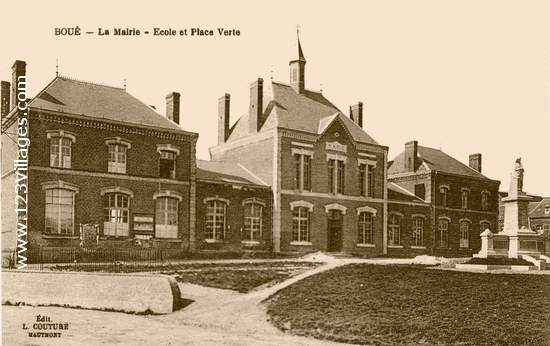 Carte postale de Boué