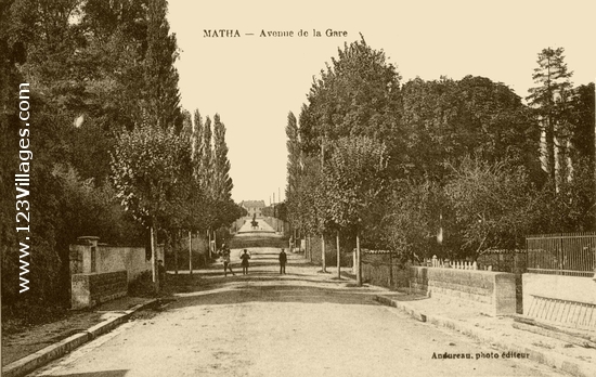 Carte postale de Matha