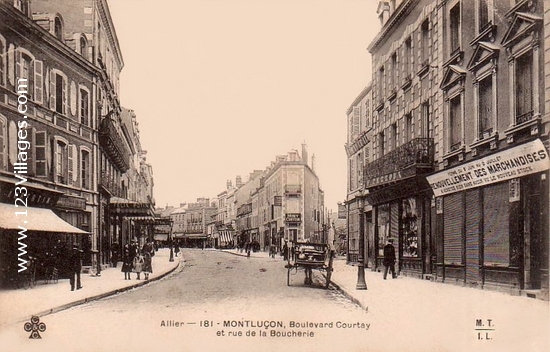 Carte postale de Montluçon