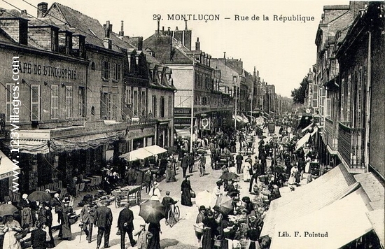 Carte postale de Montluçon