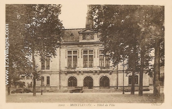 Carte postale de Montluçon