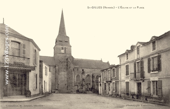 Carte postale de Saint-Gilles-Croix-de-Vie