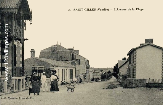 Carte postale de Saint-Gilles-Croix-de-Vie