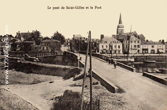 Carte postale de Saint-Gilles-Croix-de-Vie