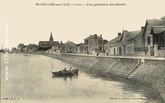 Carte postale de Saint-Gilles-Croix-de-Vie