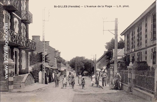 Carte postale de Saint-Gilles-Croix-de-Vie