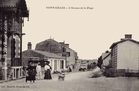 Carte postale de Saint-Gilles-Croix-de-Vie