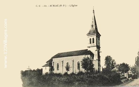 Carte postale de Auriac