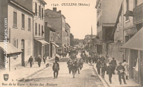 Carte postale de Oullins