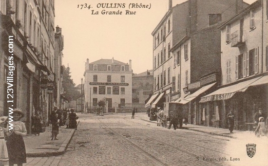 Carte postale de Oullins