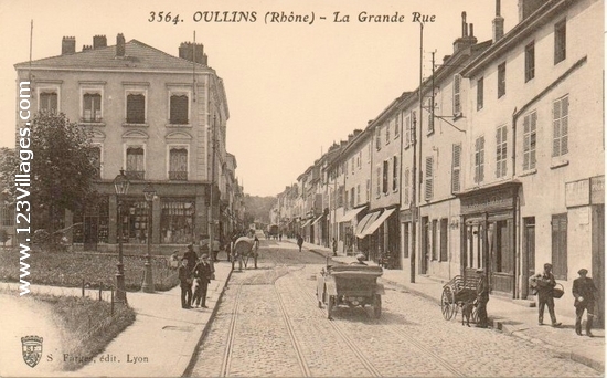 Carte postale de Oullins