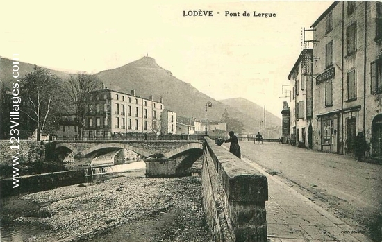 Carte postale de Lodève