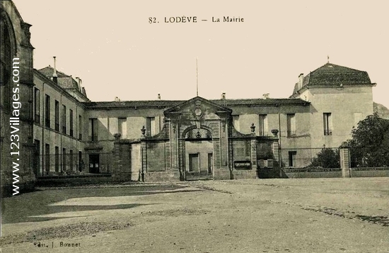 Carte postale de Lodève