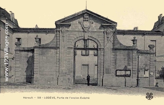 Carte postale de Lodève