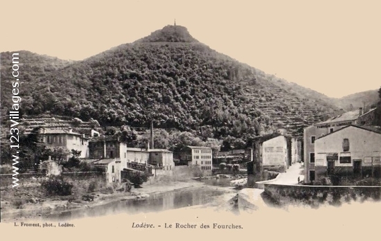 Carte postale de Lodève