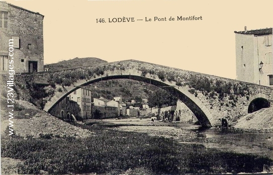 Carte postale de Lodève