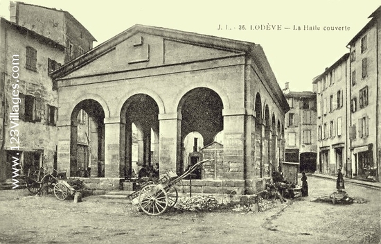 Carte postale de Lodève