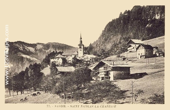 Carte postale de Saint-Nicolas-la-Chapelle