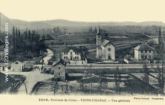 Carte postale de Vions