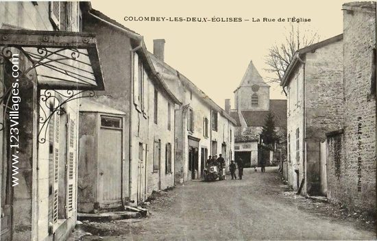 Carte postale de Colombey-les-Deux-Églises