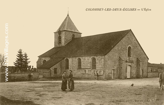 Carte postale de Colombey-les-Deux-Églises