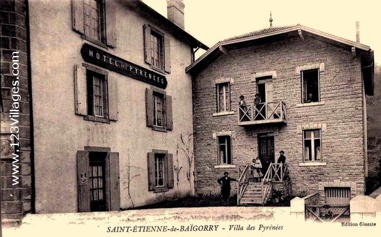 Carte postale de Saint-Étienne-de-Baïgorry