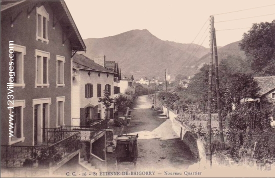 Carte postale de Saint-Étienne-de-Baïgorry