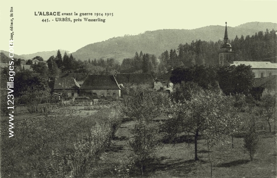 Carte postale de Urbès