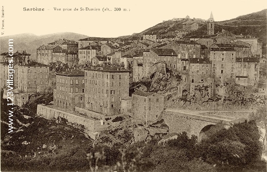 Carte postale de Sartène