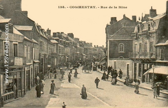 Carte postale de Commentry