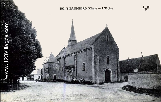 Carte postale de Thaumiers