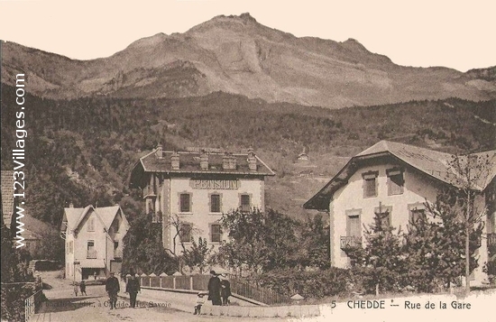 Carte postale de Chedde