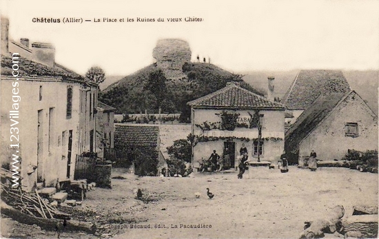 Carte postale de Châtelus