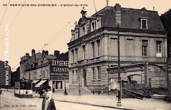 Carte postale de Graville sainte-Honorine