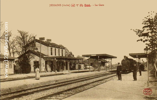 Carte postale de Jessains