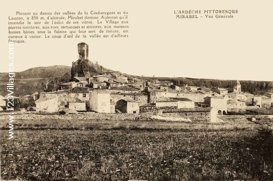 Carte postale de Mirabel