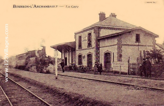 Carte postale de Bourbon-l Archambault