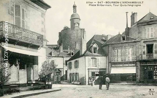 Carte postale de Bourbon-l Archambault