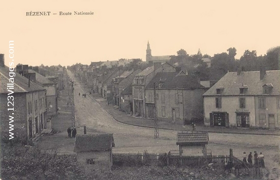 Carte postale de Bézenet