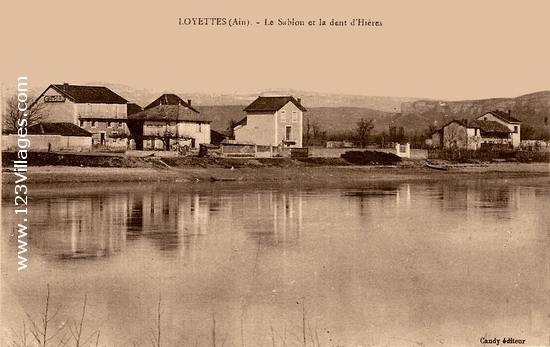 Carte postale de Loyettes