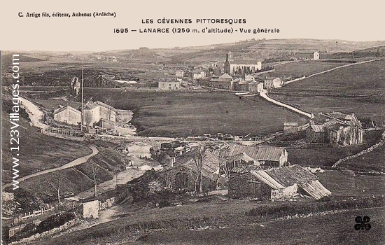 Carte postale de Lanarce